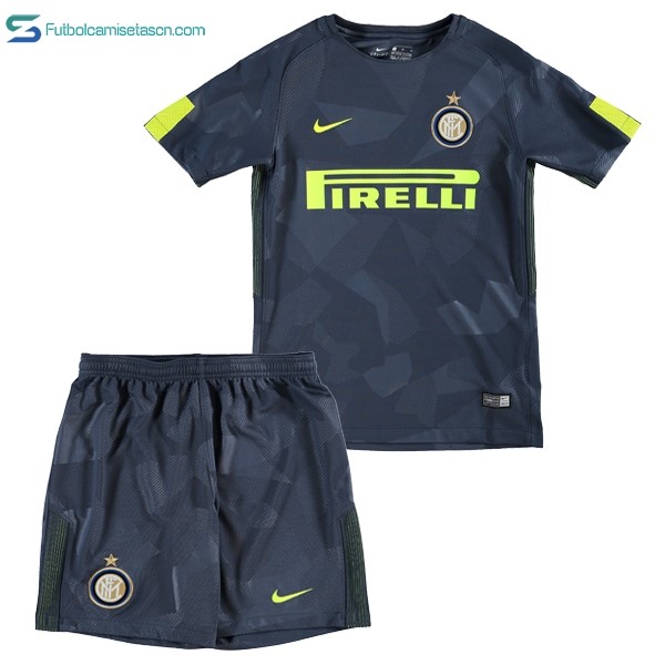 Camiseta Inter 3ª Niños 2017/18